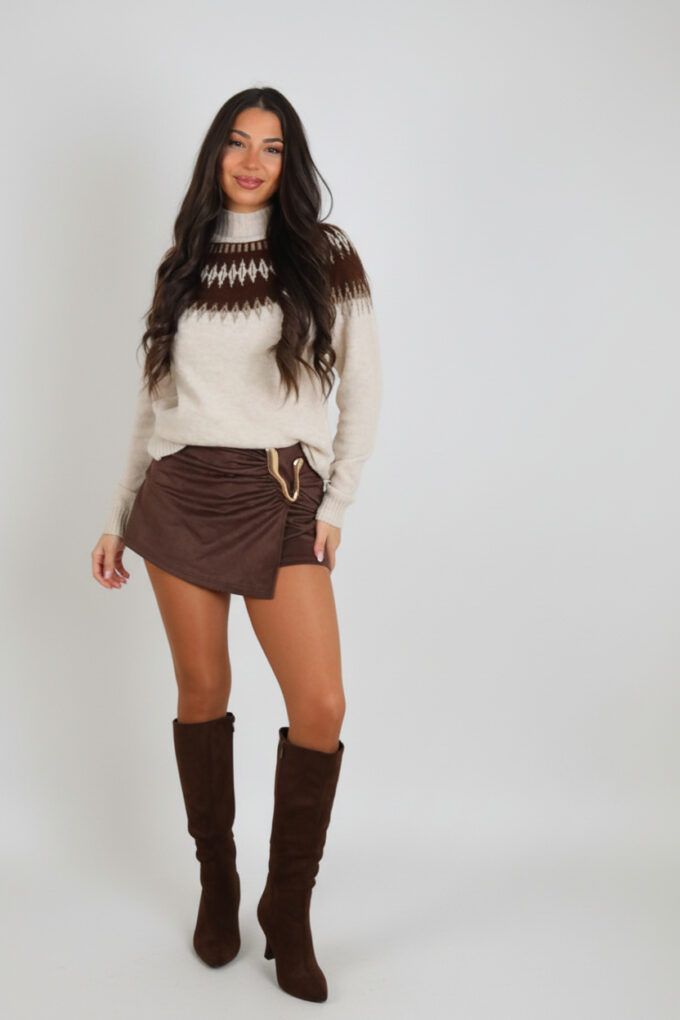 Jersey Arka Cuello Medio