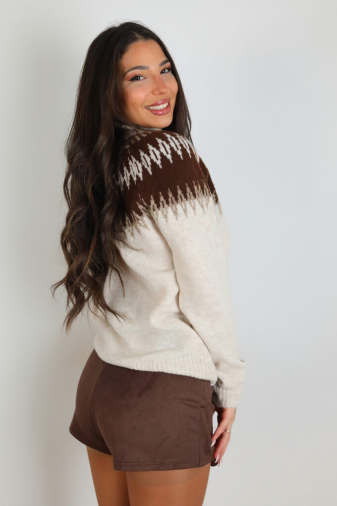 Jersey Arka Cuello Medio