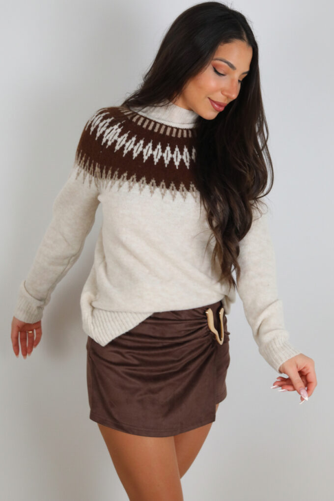 Jersey Arka Cuello Medio