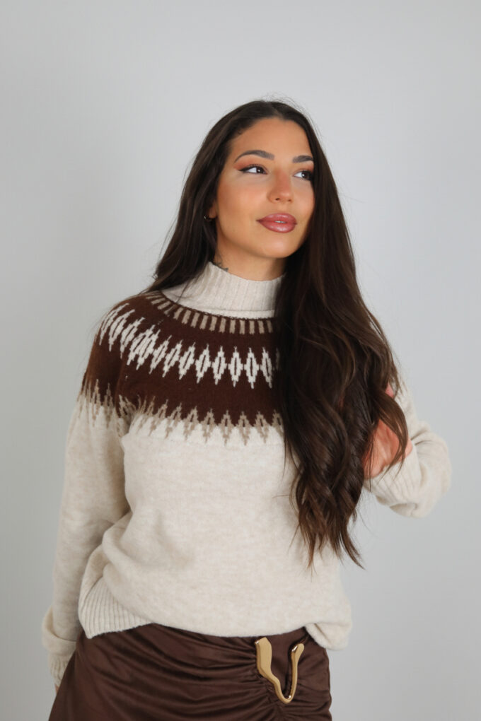 Jersey Arka Cuello Medio