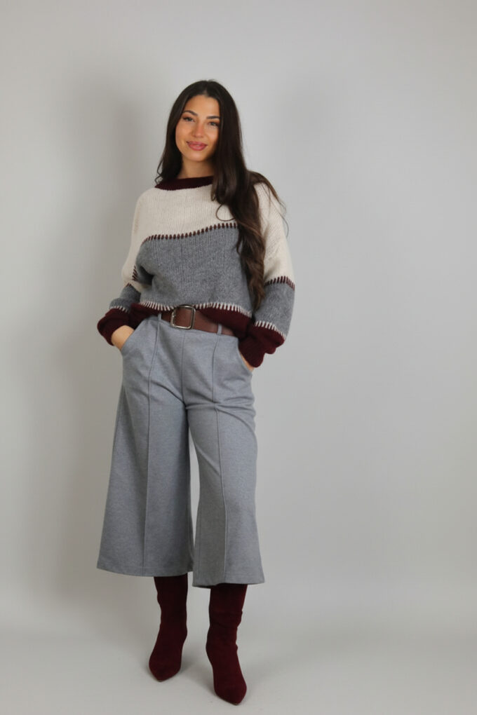 Pantalon Paño Cinturón