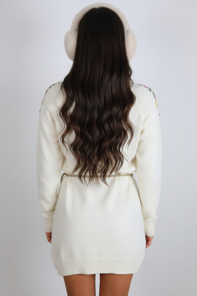 Vestido Punto Lentejuelas