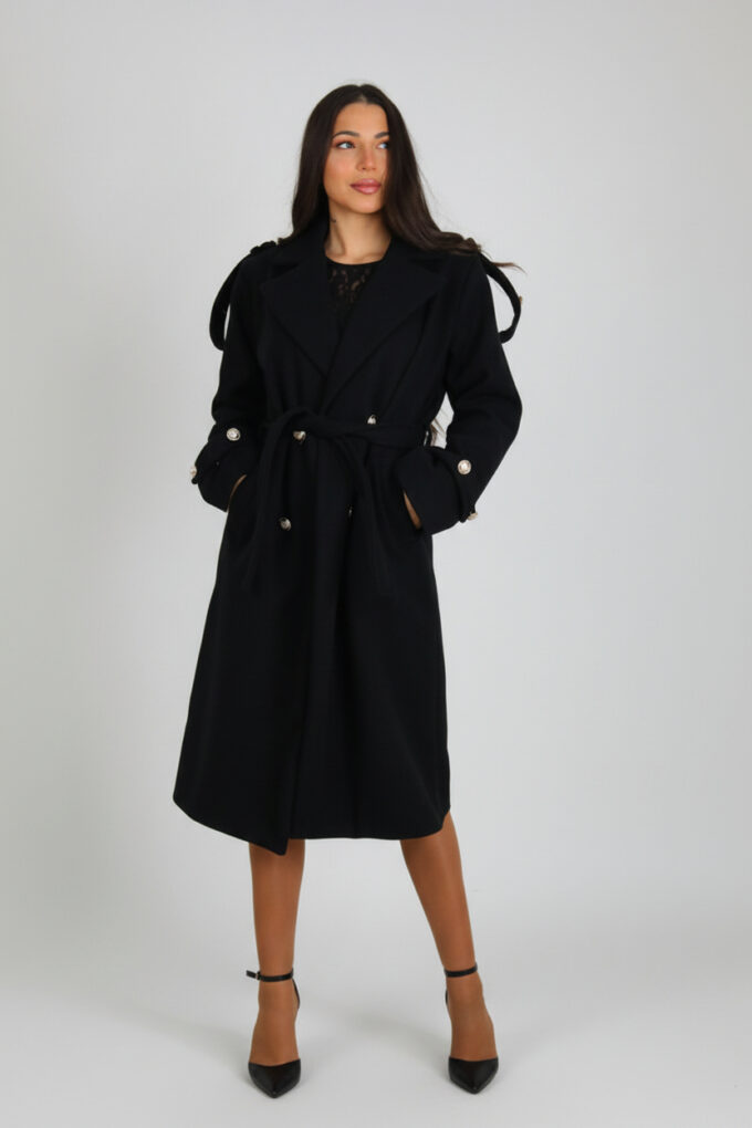 Gabardina Paño Botones