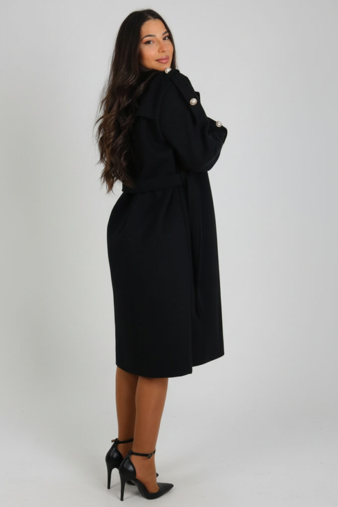 Gabardina Paño Botones