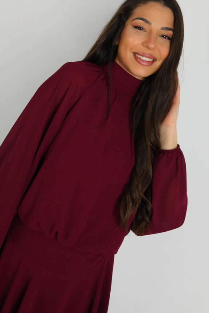 Vestido Gasa Volantes