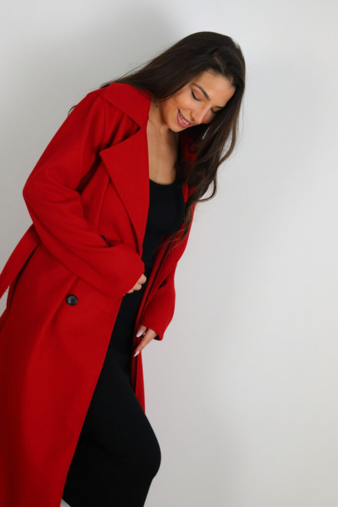 Gabardina Larga Paño