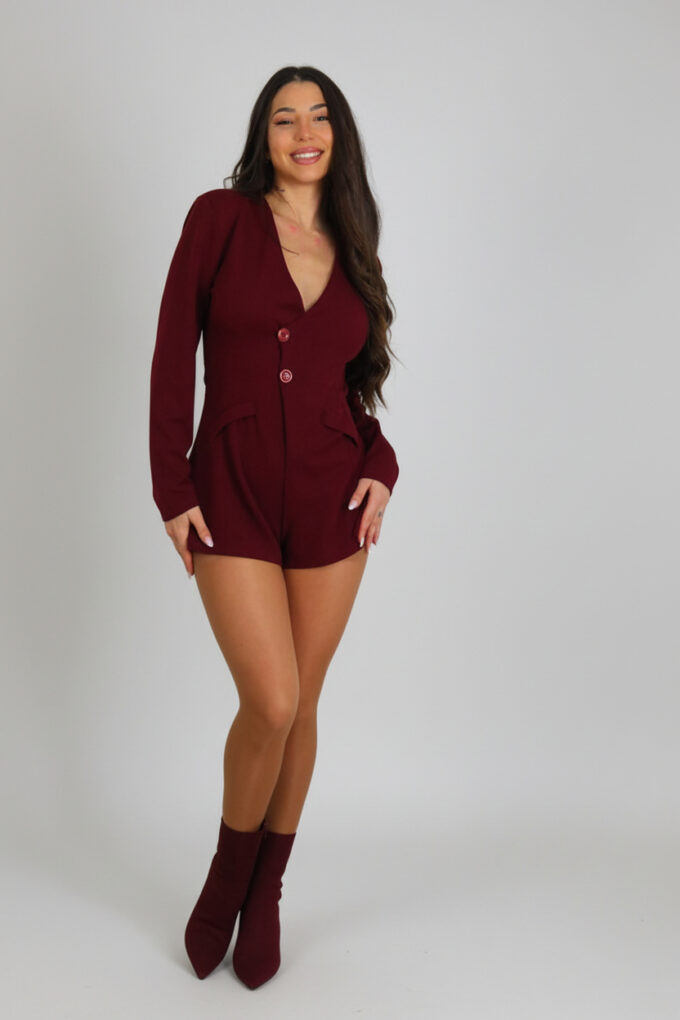 Mono Asimétrico Botones