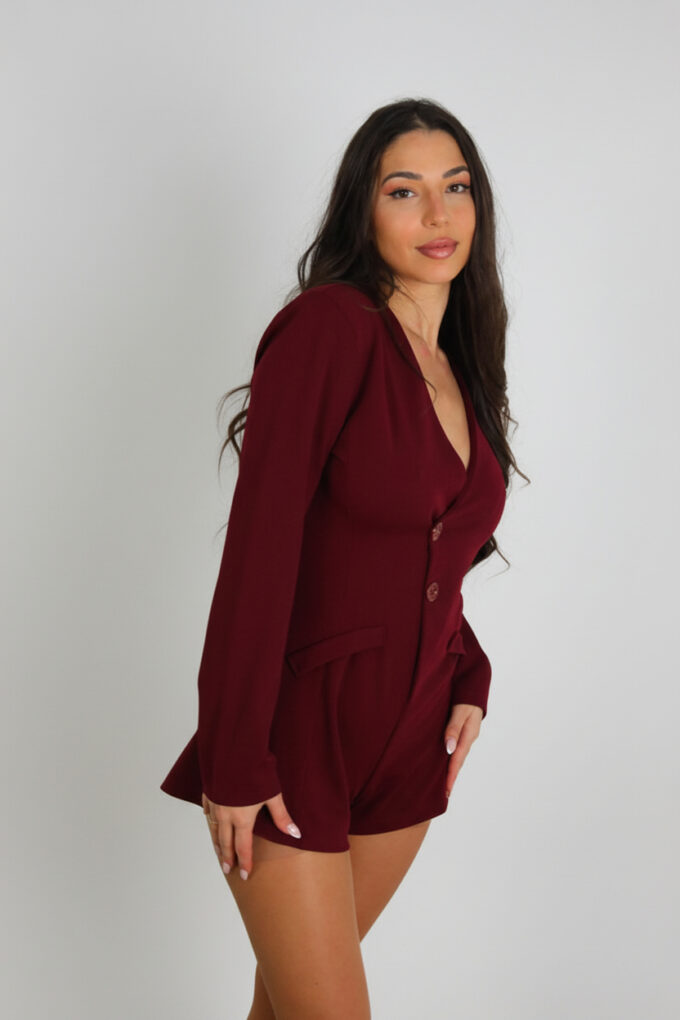 Mono Asimétrico Botones