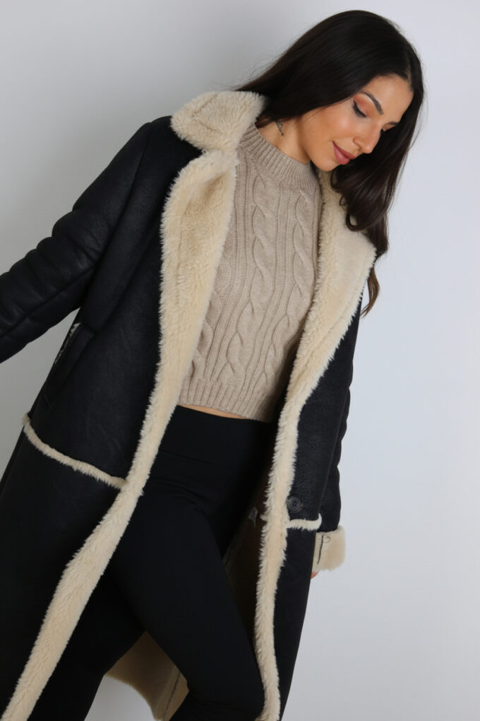 Chaqueta Polipiel Borrego