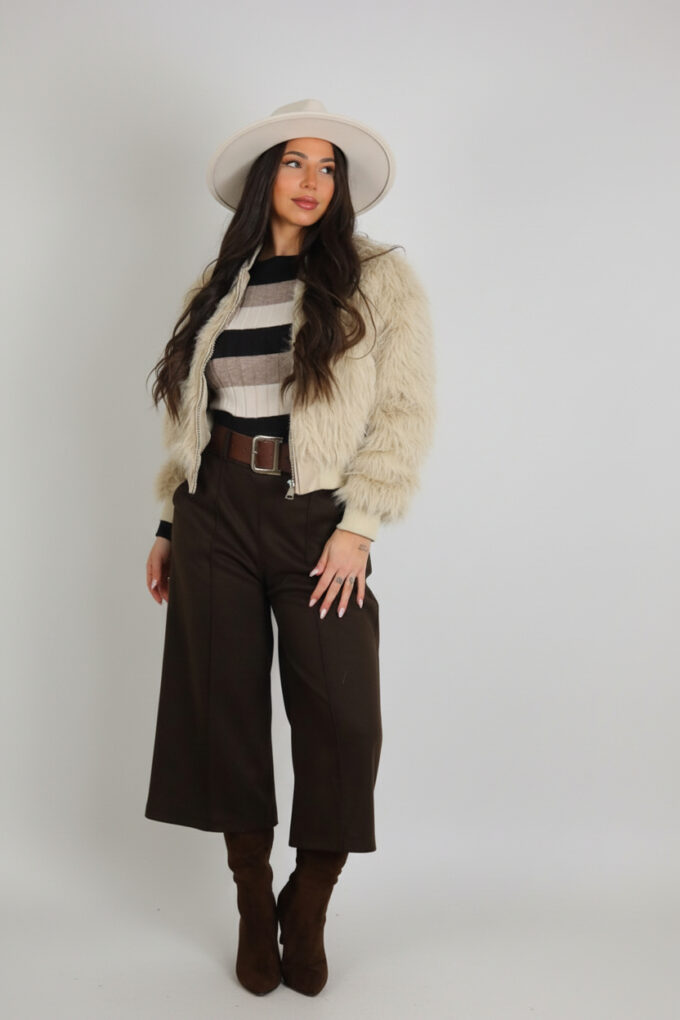 Pantalon Paño Cinturón