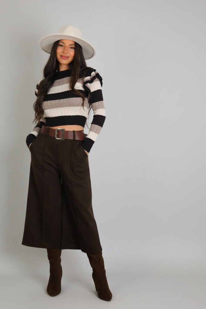 Pantalon Paño Cinturón