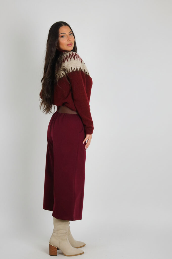 Pantalon Paño Cinturón