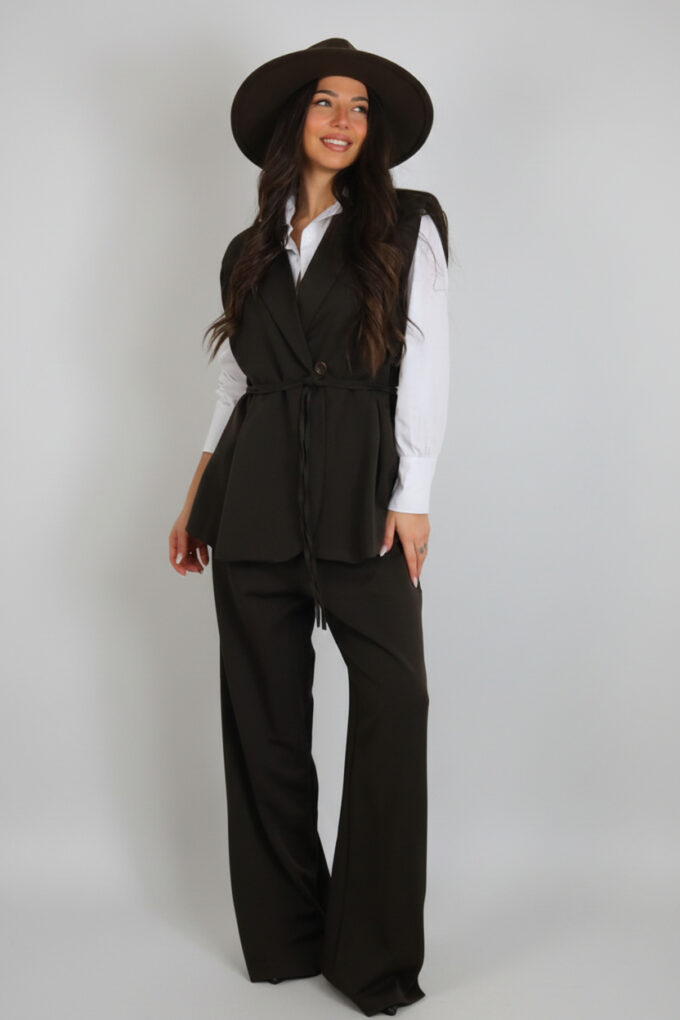 Conjunto Chaleco Lazada