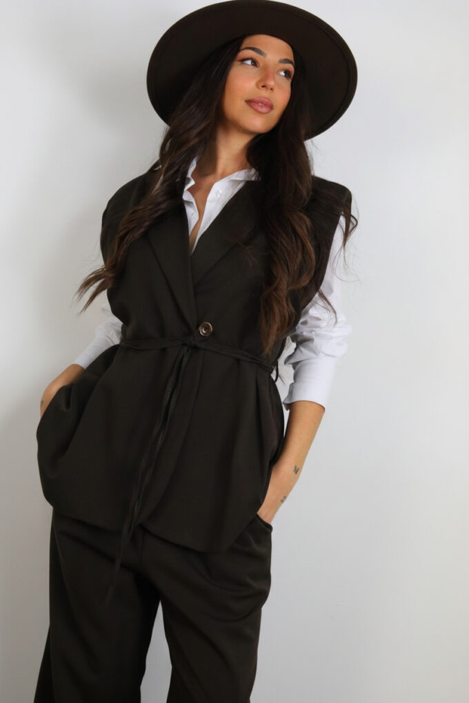 Conjunto Chaleco Lazada