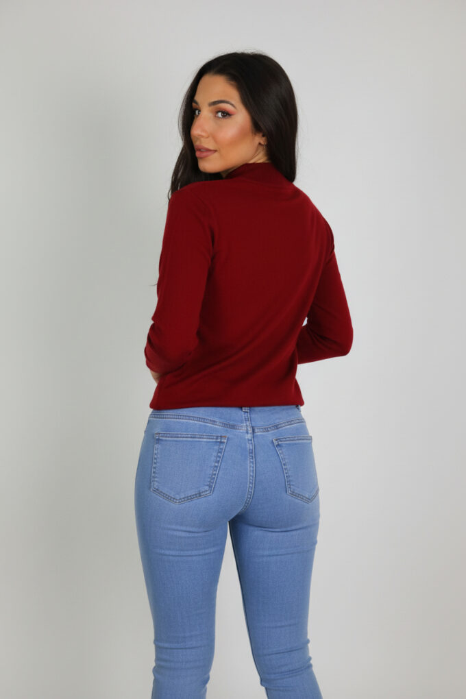 Jersey Botones Cuello Medio