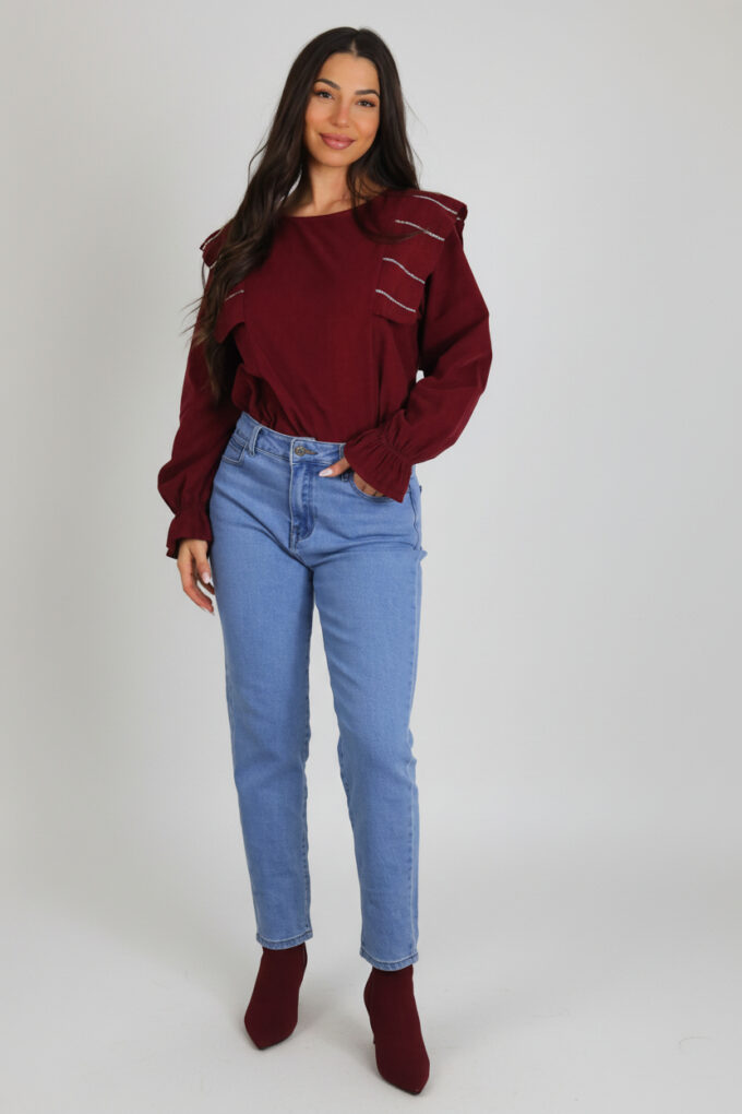 Blusa Pana Lentejuelas