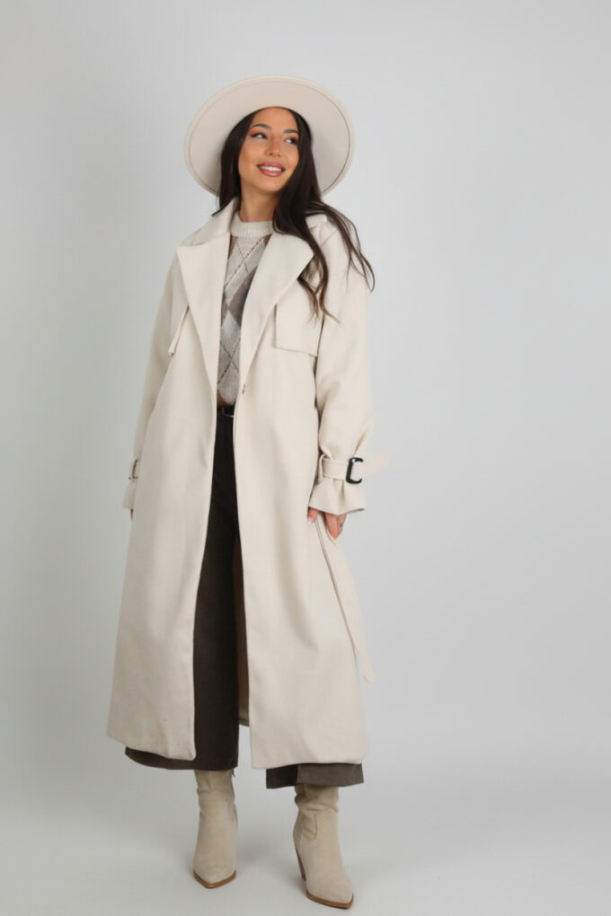 Gabardina Larga Paño