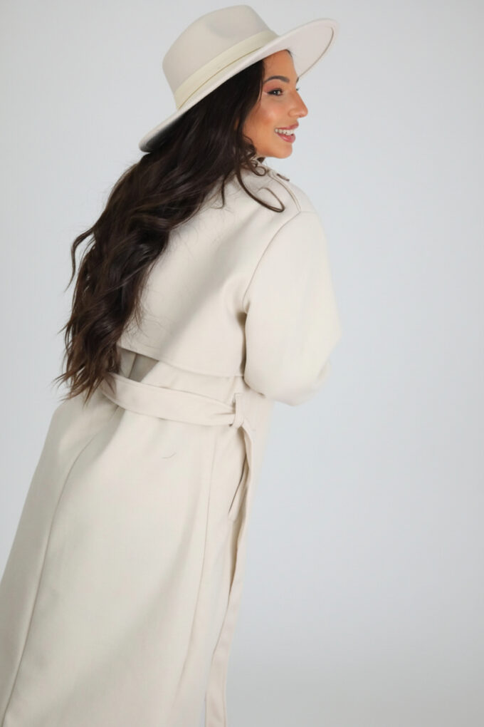 Gabardina Larga Paño