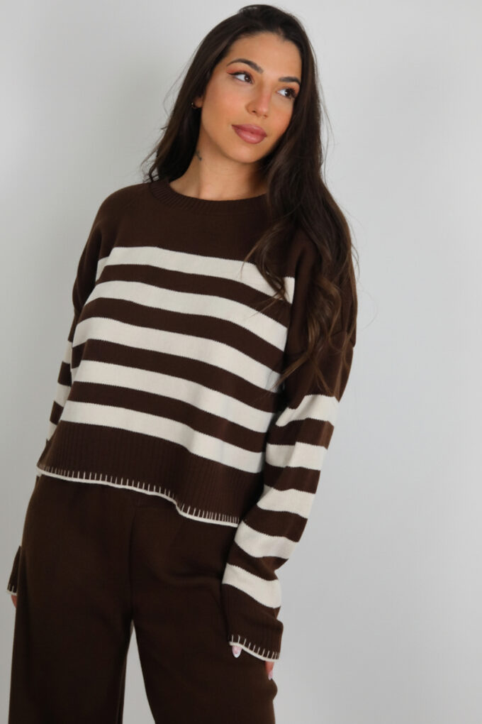 Conjunto Punto Rayas