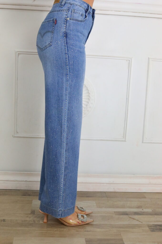 Vaquero Cropped Bolsillos