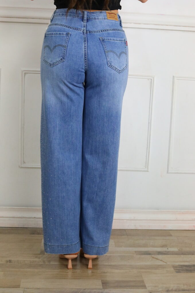 Vaquero Cropped Bolsillos