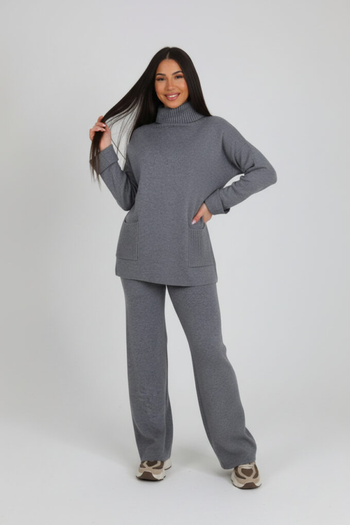 Conjunto Punto Cuello Vuelto