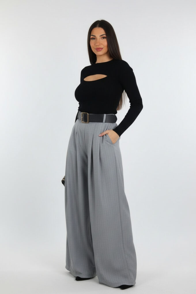 Jersey Acanalado Abertura