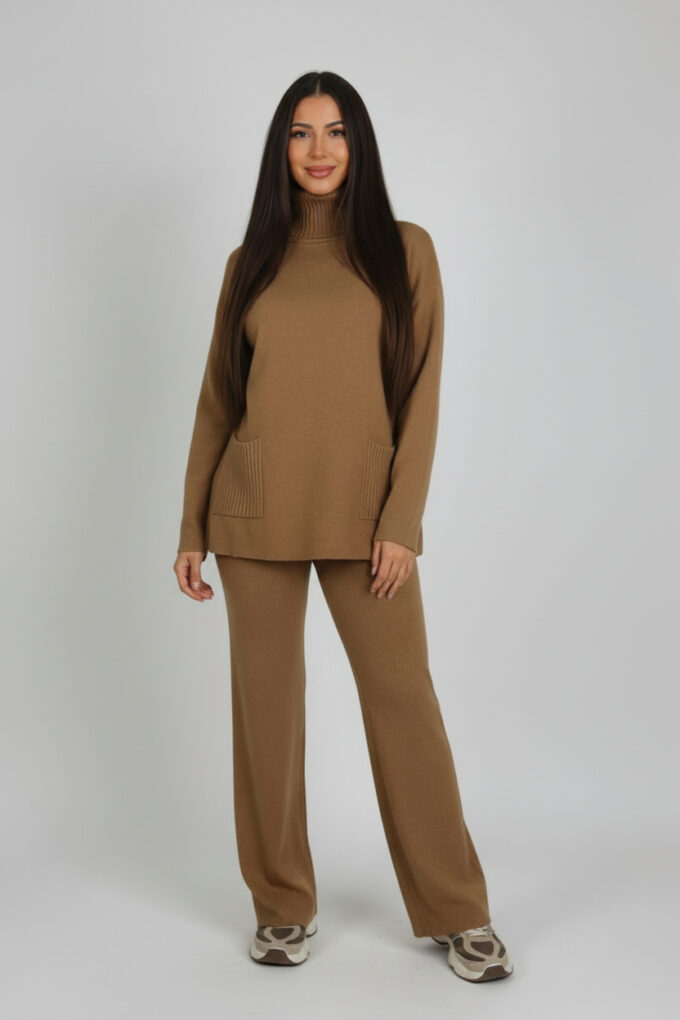 Conjunto Punto Cuello Vuelto