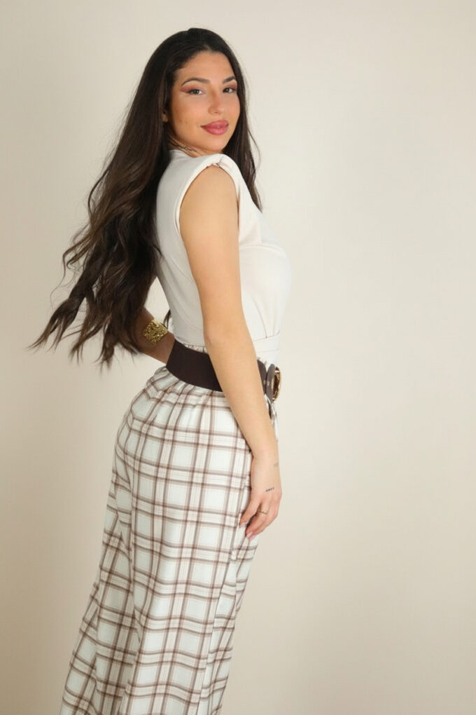 Body Hombreras Pliegues