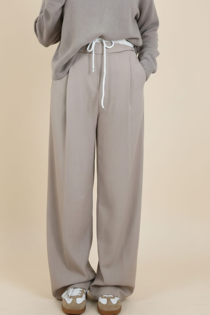 Pantalon Bicolor Cordón