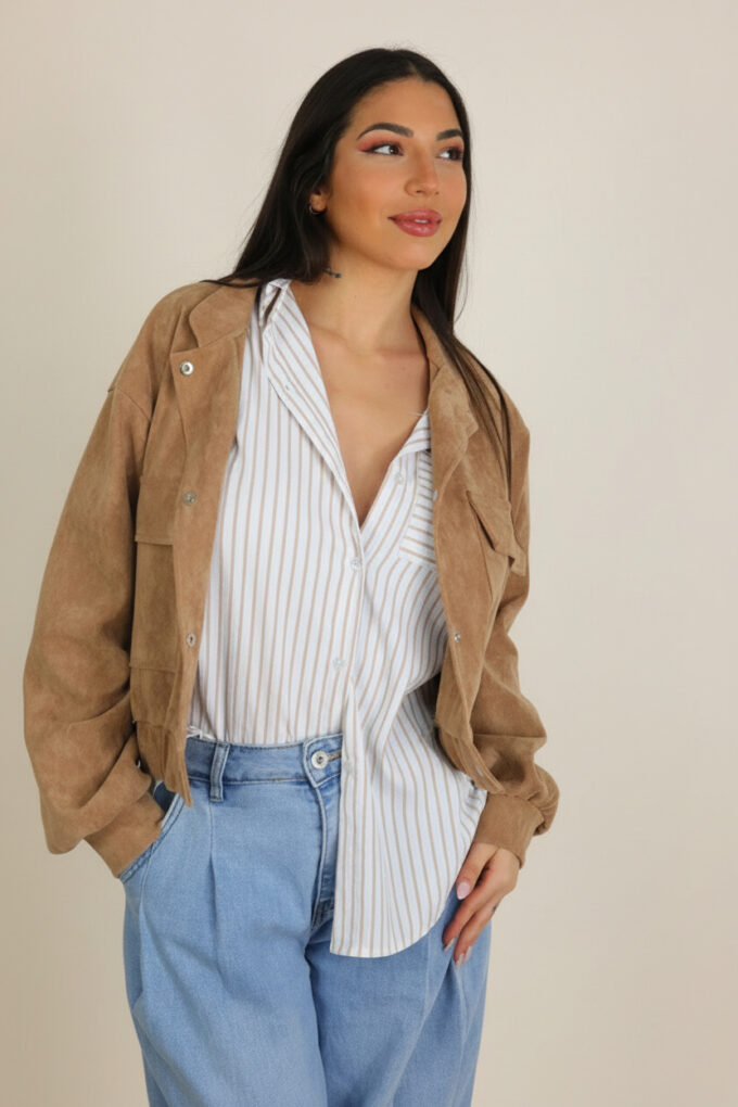 Bomber Antelina Bolsillos