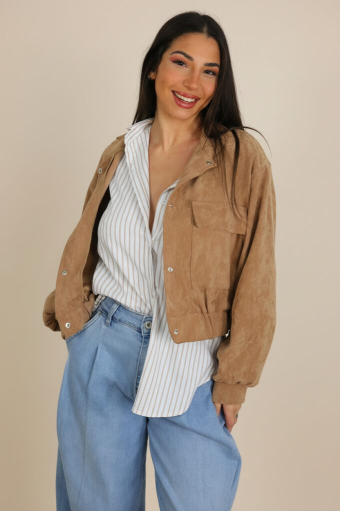 Bomber Antelina Bolsillos