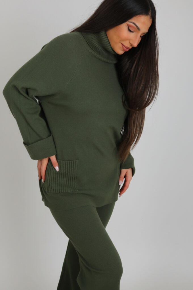 Conjunto Punto Cuello Vuelto