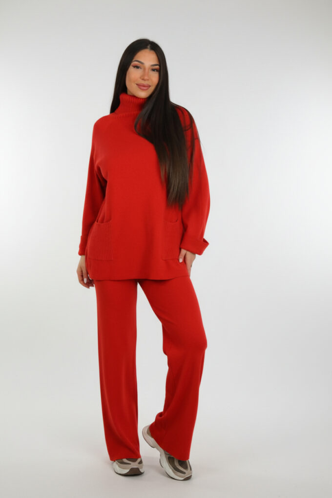 Conjunto Punto Cuello Vuelto