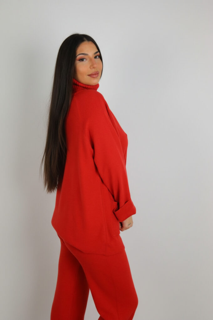 Conjunto Punto Cuello Vuelto