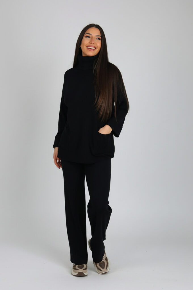 Conjunto Punto Cuello Vuelto