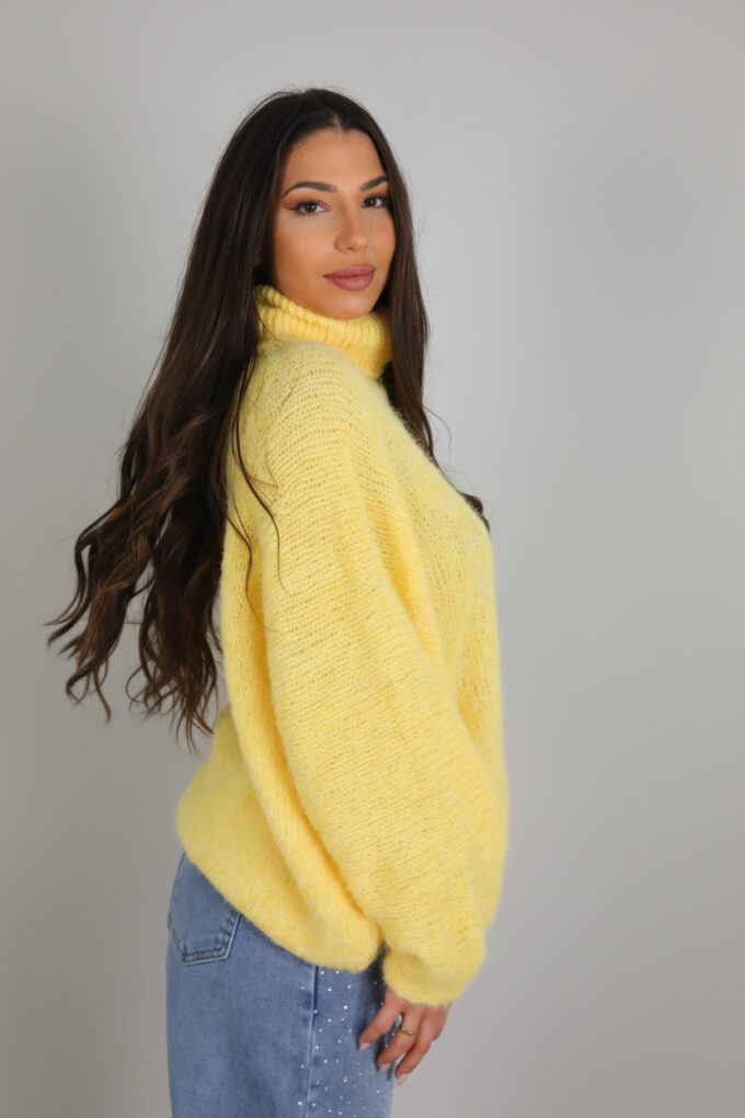 Jersey Pelitos Cuello Vuelto