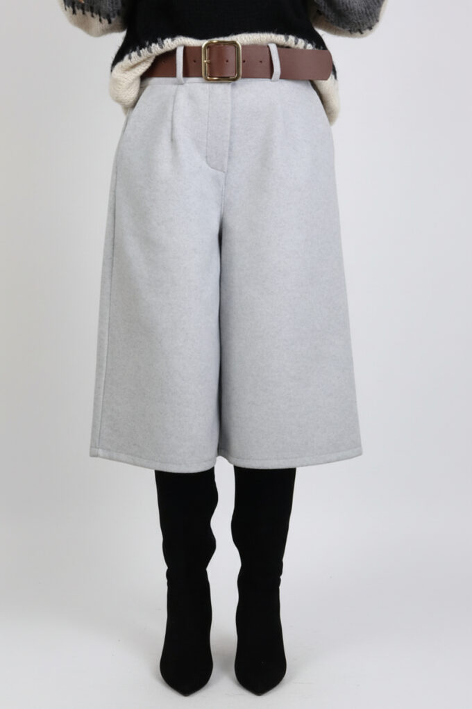 Bermuda Paño Cinturón