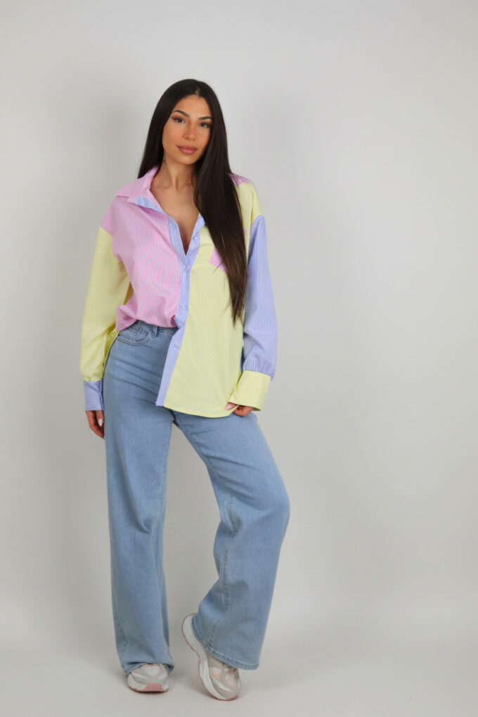 Camisa Rayas Bolsillo