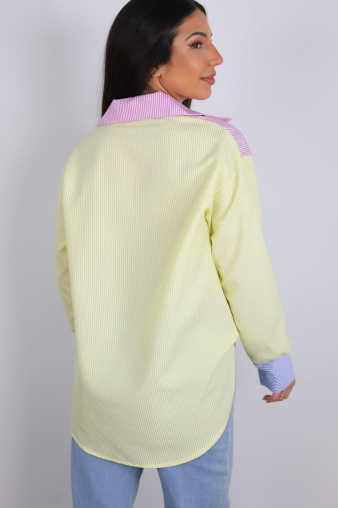 Camisa Rayas Bolsillo