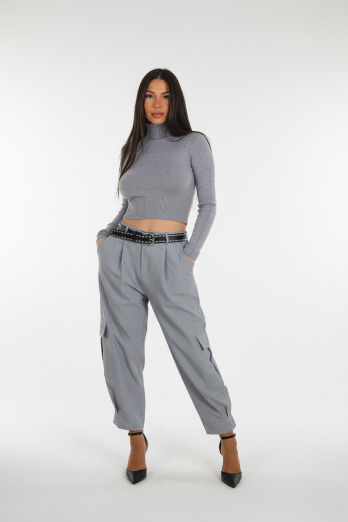 Jersey Corto Cuello Vuelto