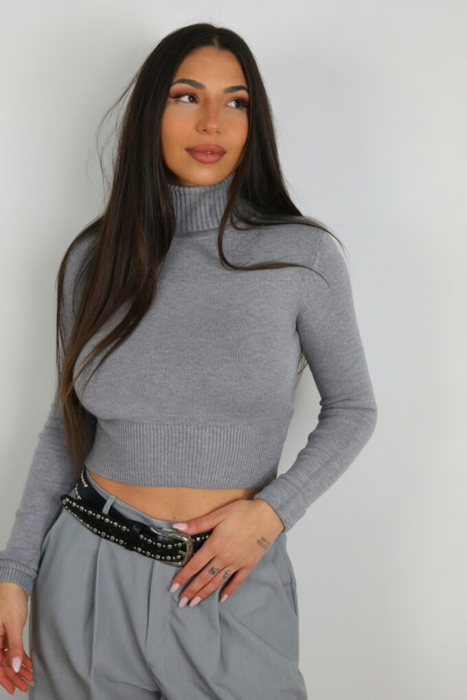 Jersey Corto Cuello Vuelto