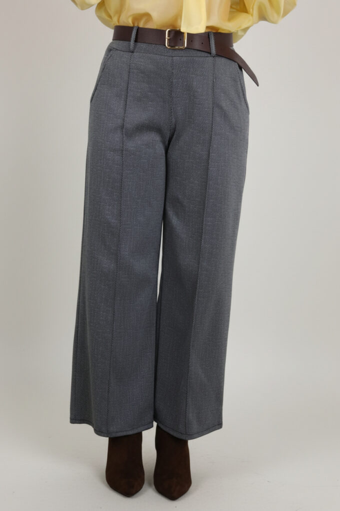 Pantalon Cropped Cinturón