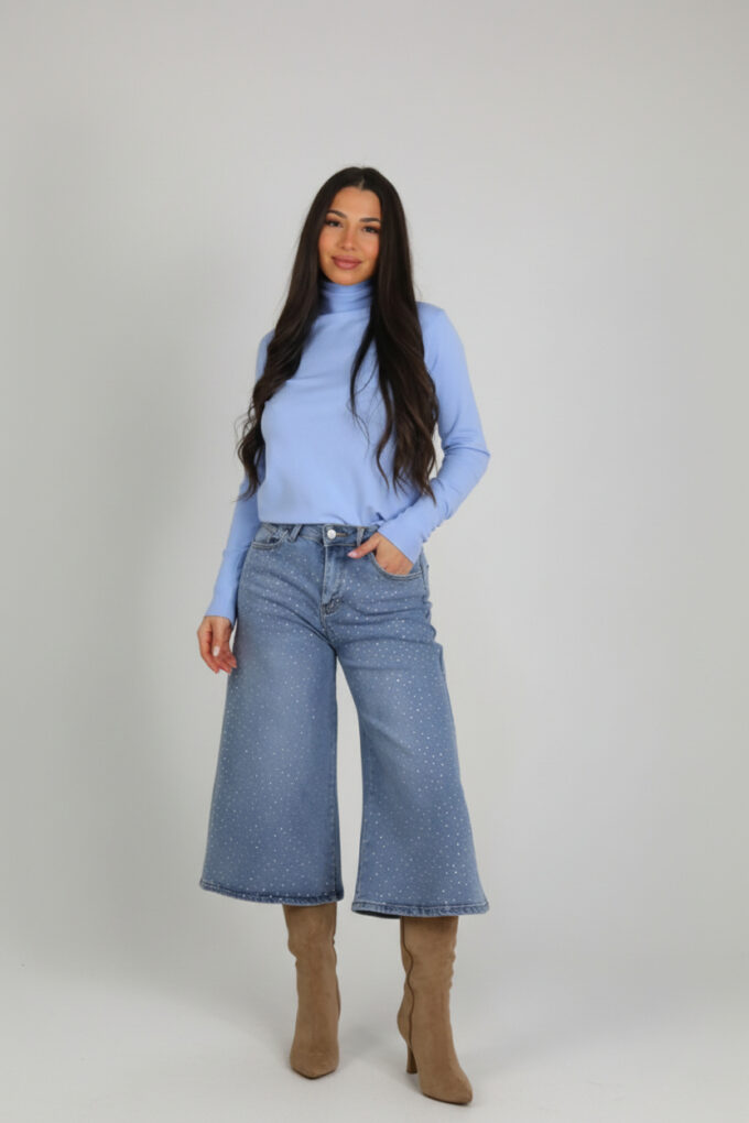 Jersey Cuello Vuelto Botones