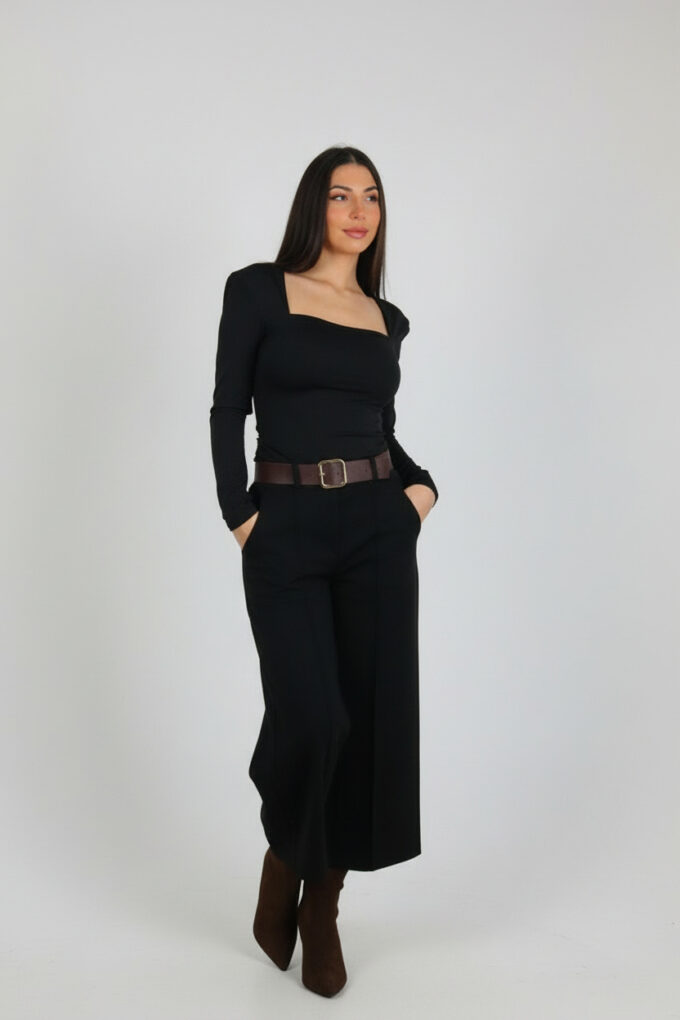 Pantalon Paño Cinturón