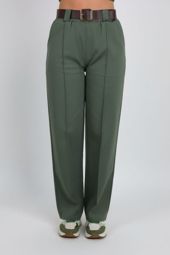 Pantalon Costura Cinturón