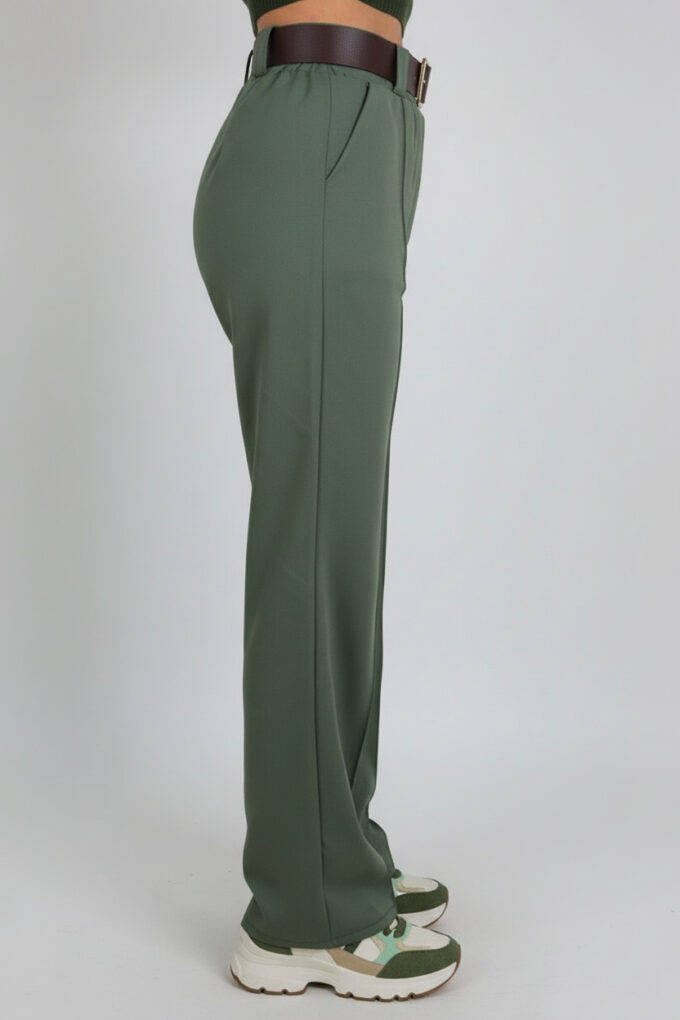 Pantalon Costura Cinturón