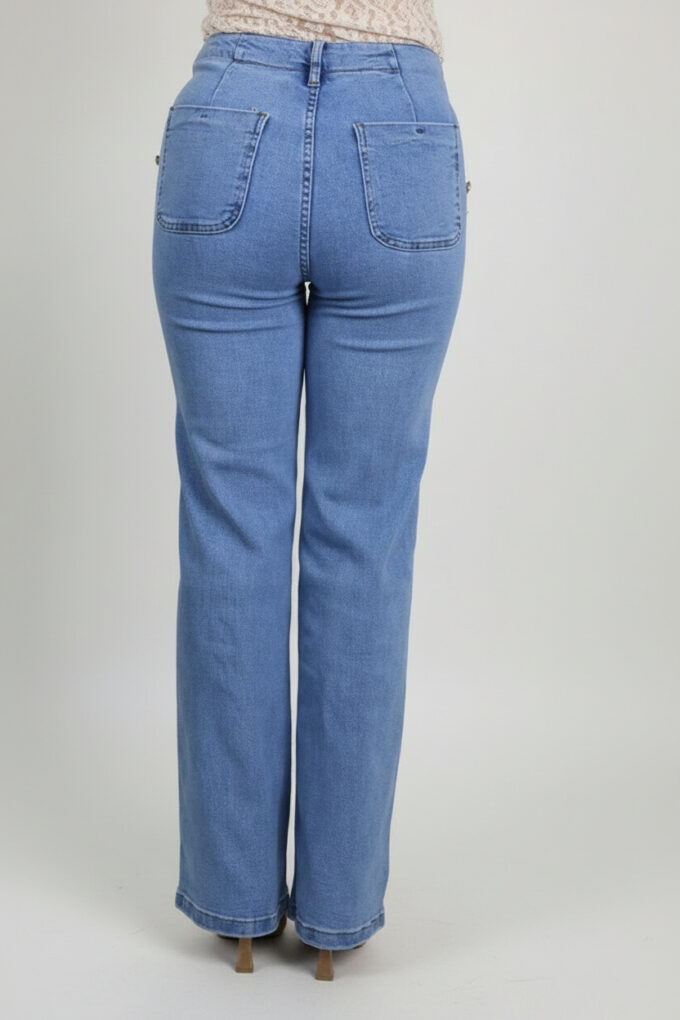 Vaquero Tiro Alto Botones