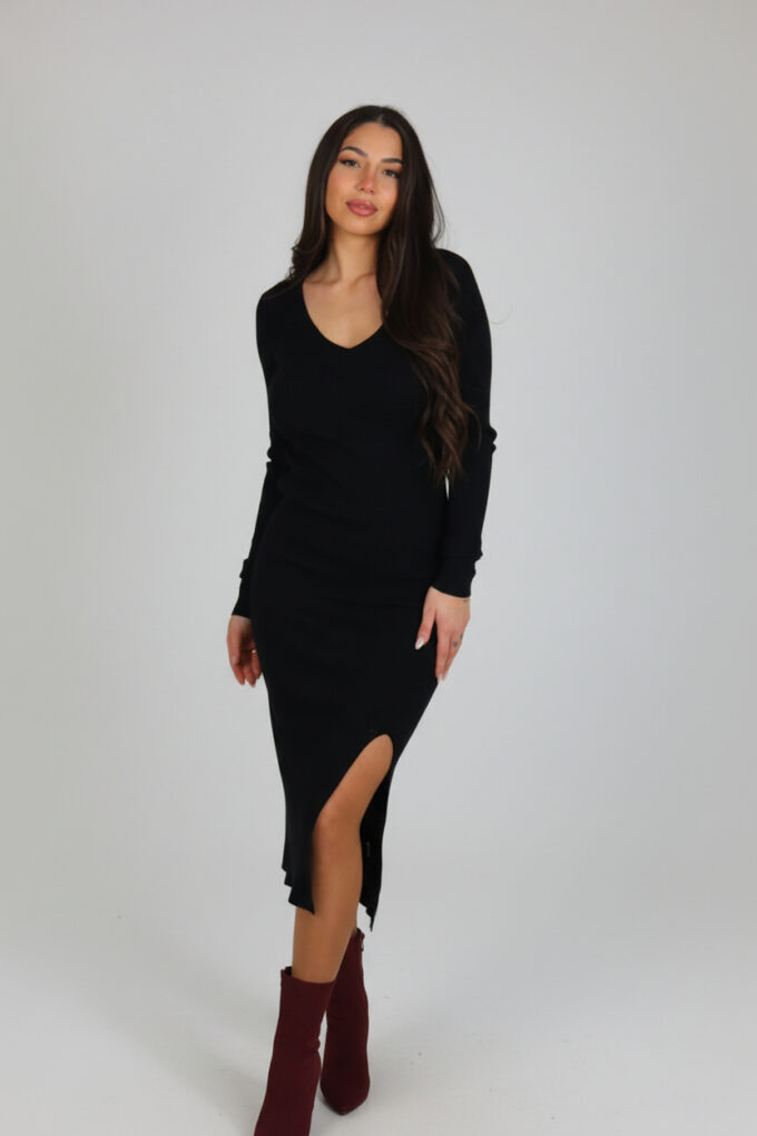 Vestido Punto Canalé