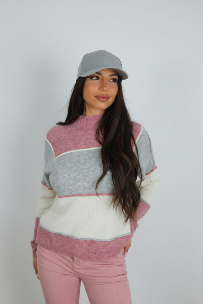 Jersey Tricolor Cuello Medio